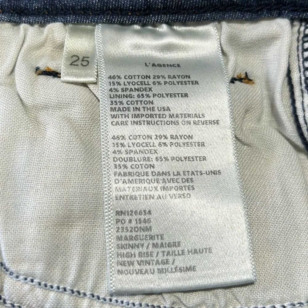 L’agence NEW Marguerite‎ High Rise Skinny Jeans in New Vintage 25